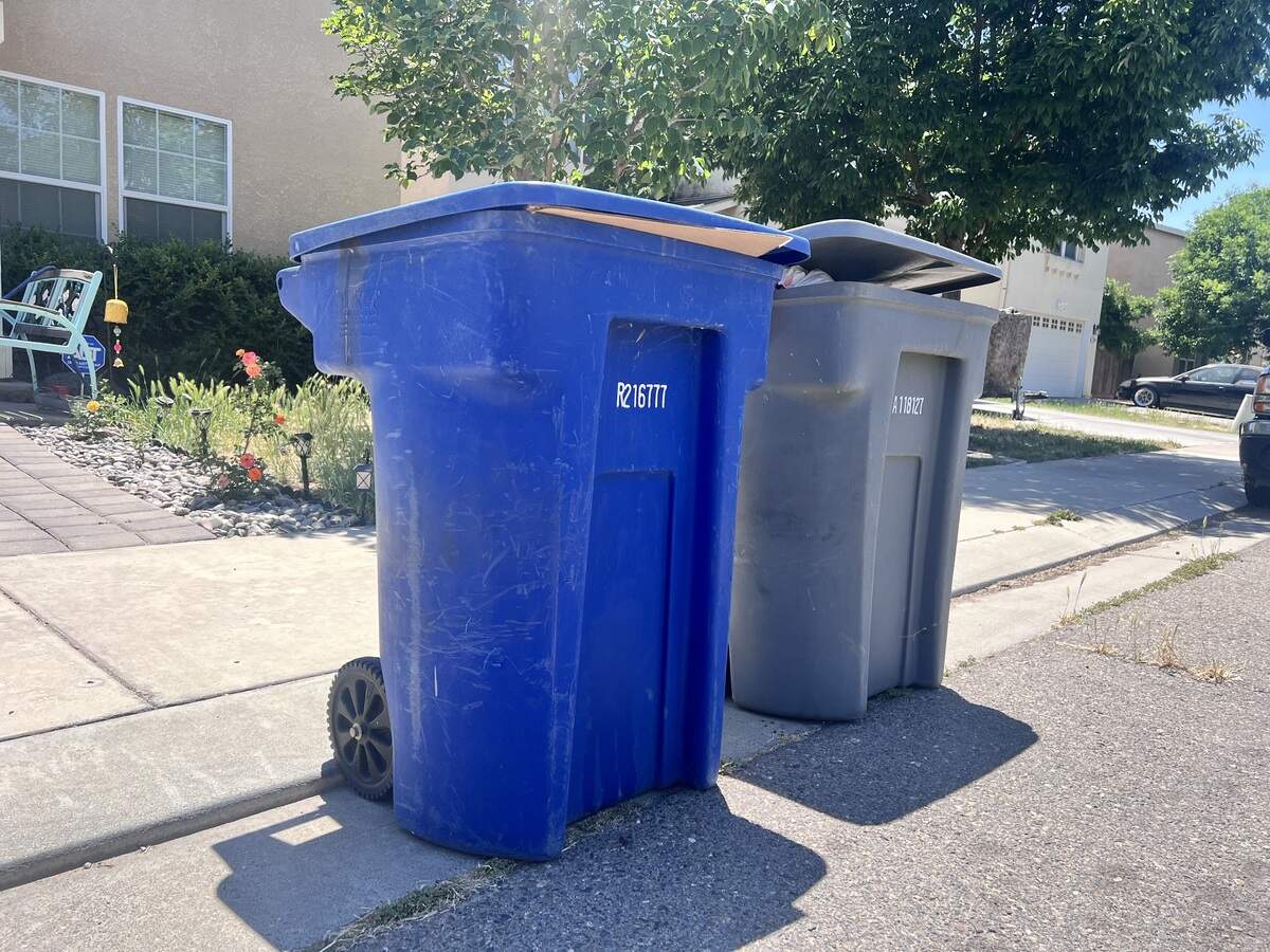 Find out if a neighbor can legally toss trash in your curbside bin under California law.